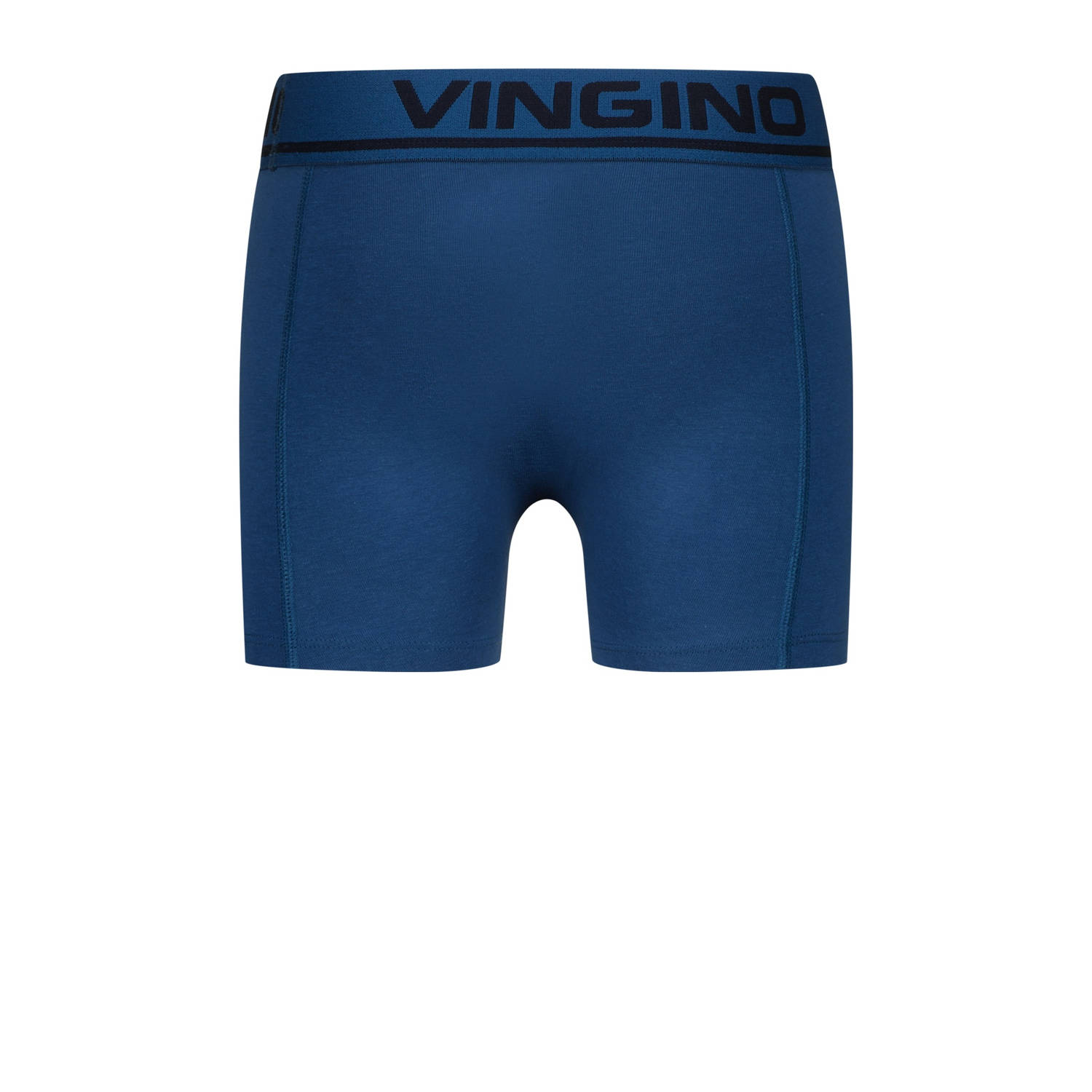 Vingino boxershort set van 5 blauw grijs zwart