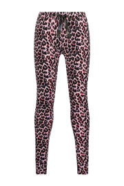 thumbnail: Vingino pyjama met panterprint roze/zwart