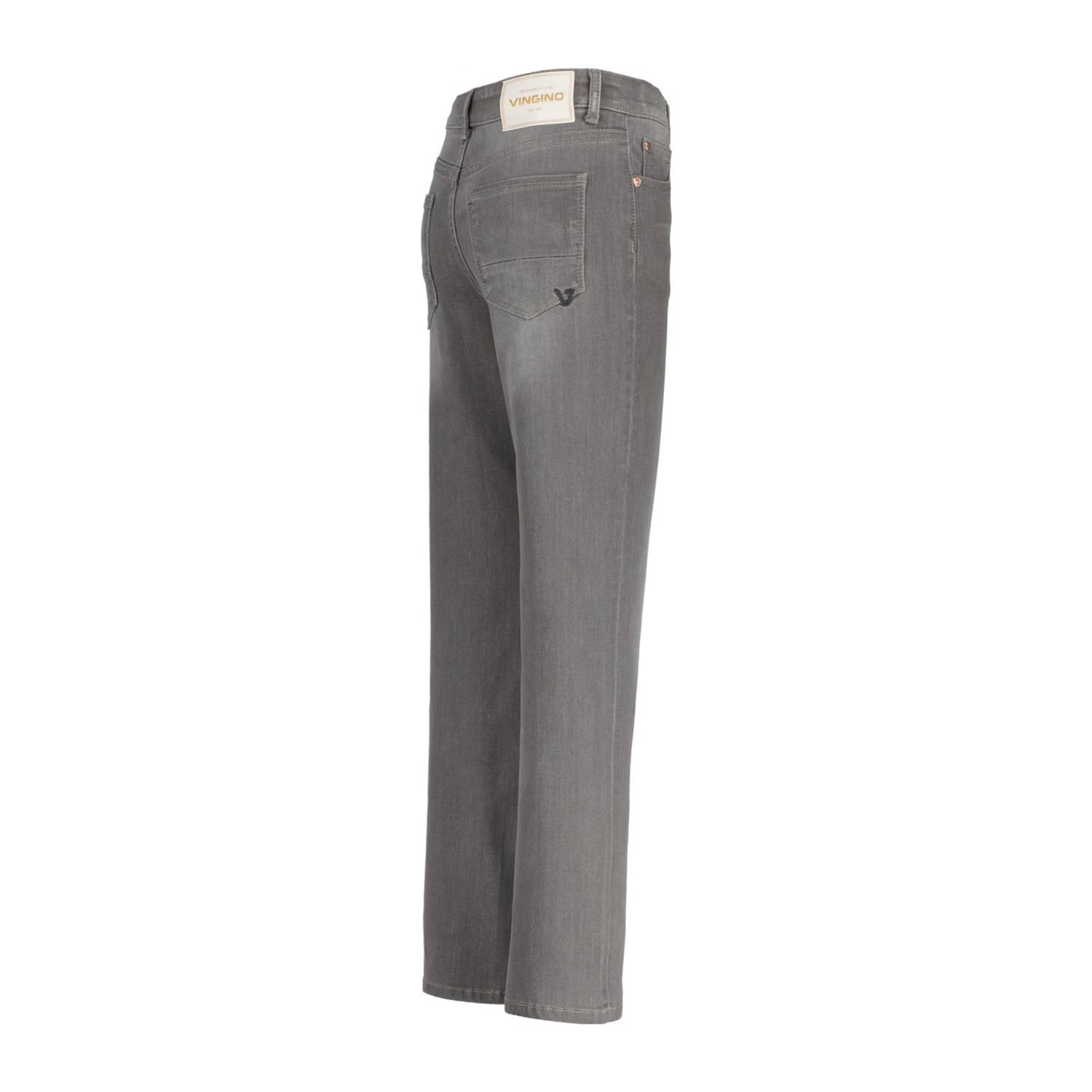 Vingino straight fit jeans grey denim