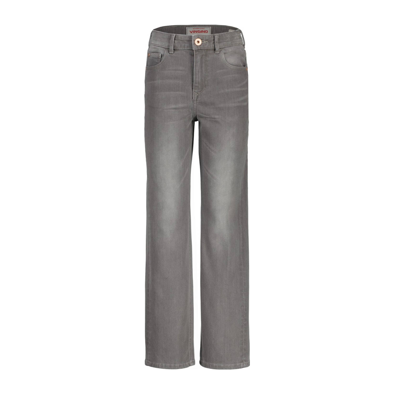 Vingino straight fit jeans grey denim