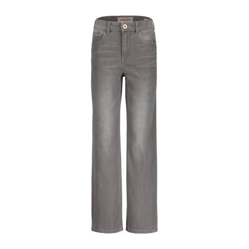 Vingino straight fit jeans grey denim afbeelding