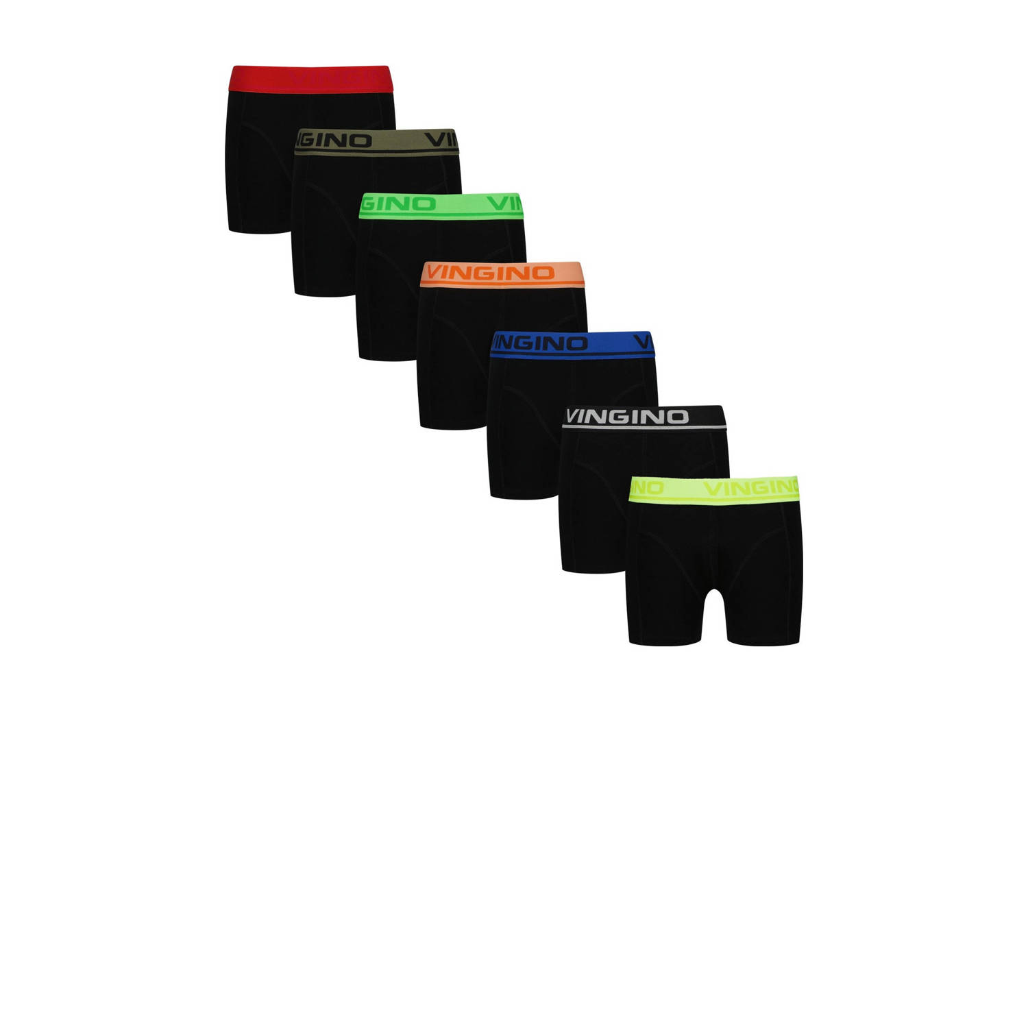 VINGINO Jongens Ondergoed & Nachtkleding Boys Boxer 7 Pack Multi