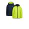 Vingino reversible tussenjas donkerblauw/neongeel
