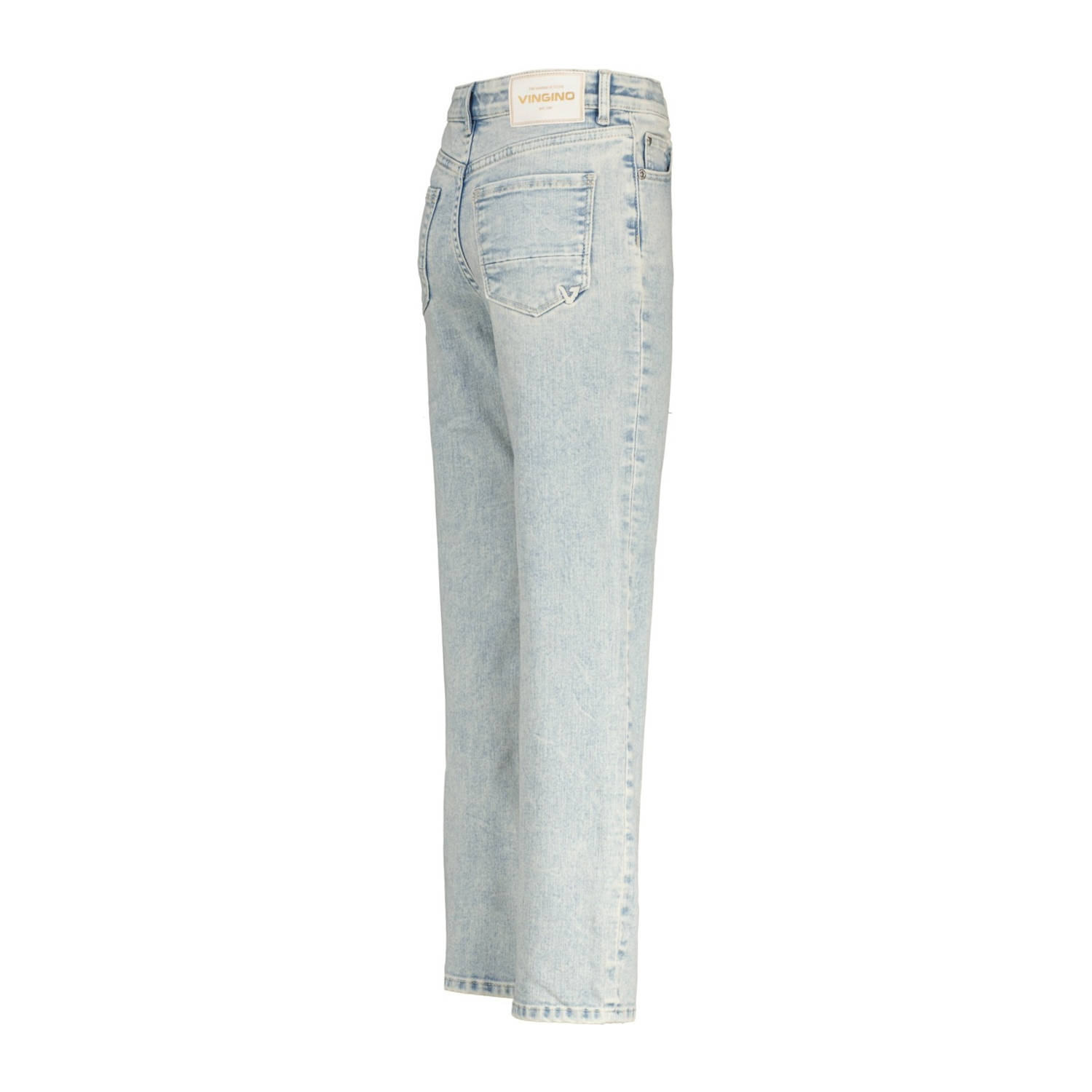 Vingino straight fit jeans light blue denim