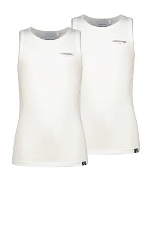 tanktop - wit (set van 2)