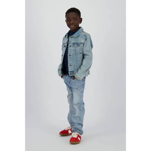 Vingino denim spijkerjas medium blue denim afbeelding