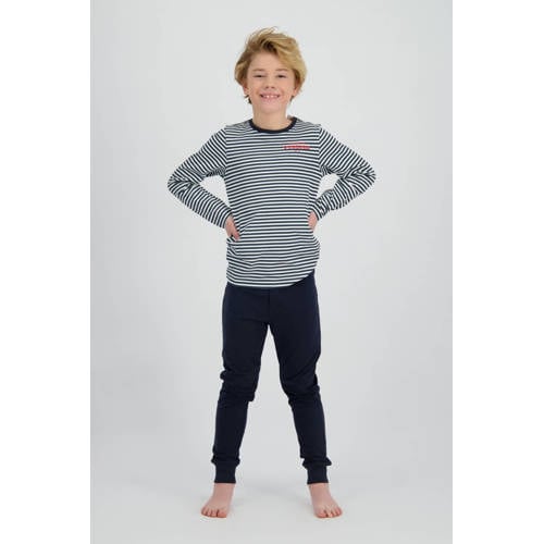 Vingino pyjama donkerblauw/wit/rood afbeelding