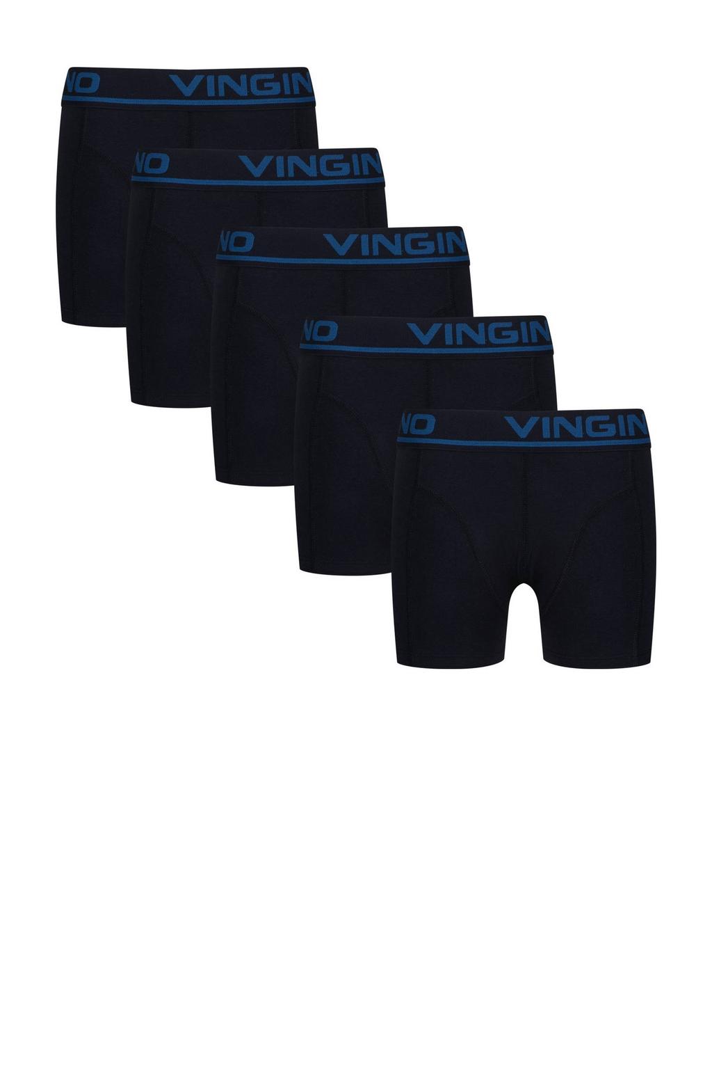 Vingino boxersrhort - donkerblauw (set van 5)