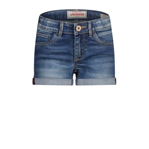 Vingino regular denim short medium blue denim afbeelding