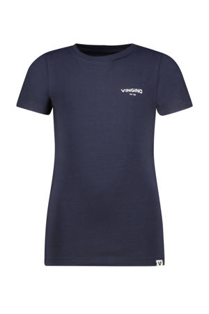 T-shirt donkerblauw