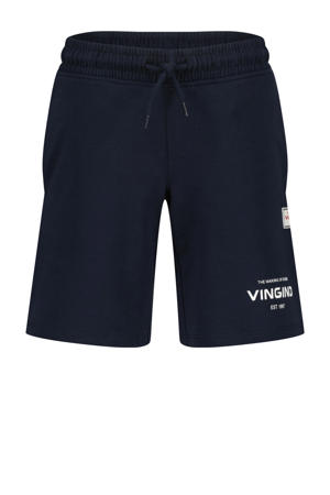 relaxed sweatshort donkerblauw