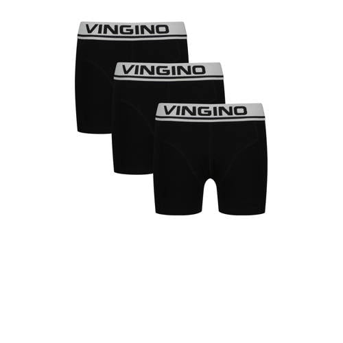 Vingino boxershort - set van 3 zwart/wit afbeelding