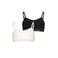 Vingino bh top - zwart/wit (set van 2)