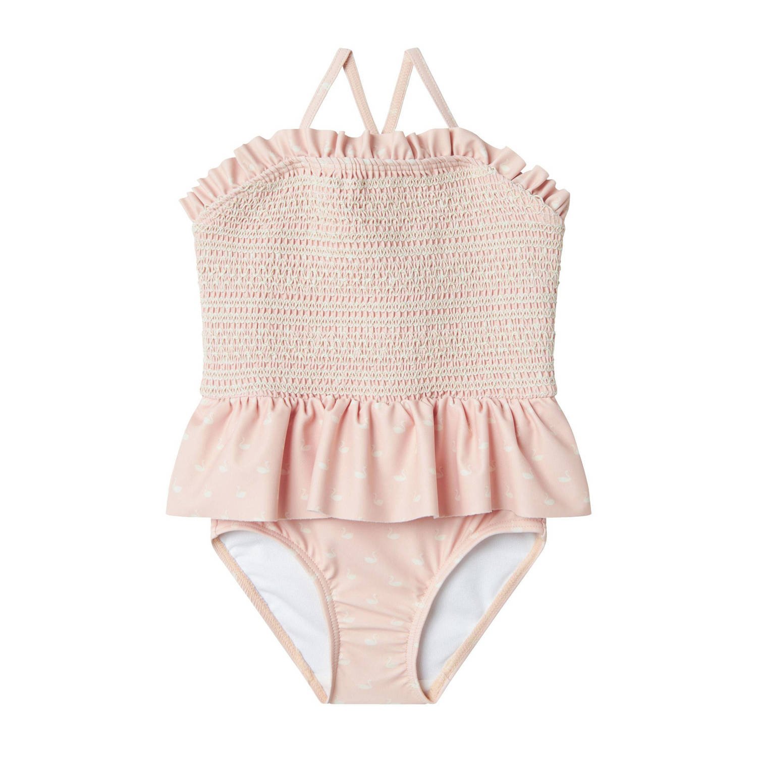 LIL' ATELIER MINI badpak lichtroze beige