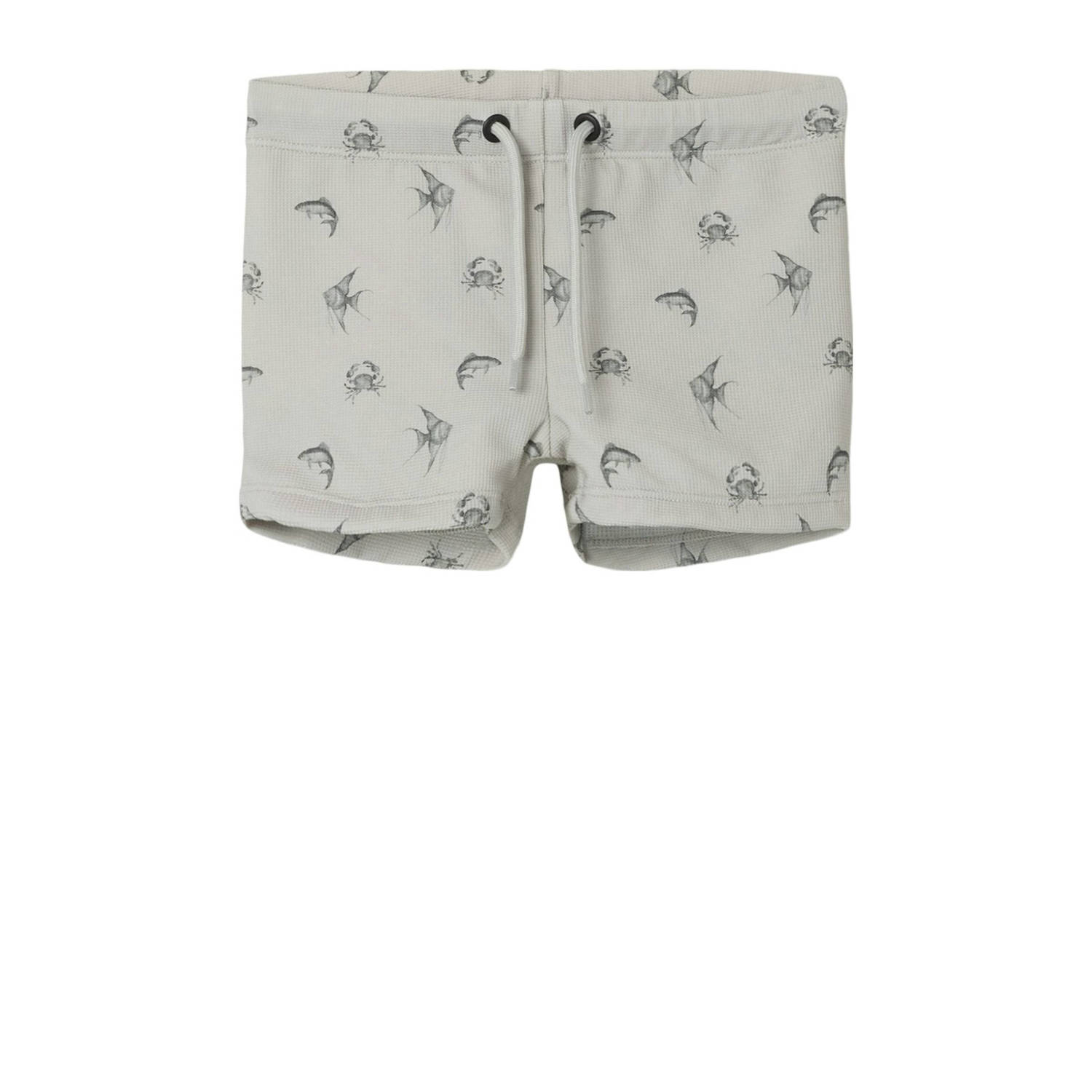 LIL' ATELIER MINI zwemboxer NMMFLORIO lichtgrijs