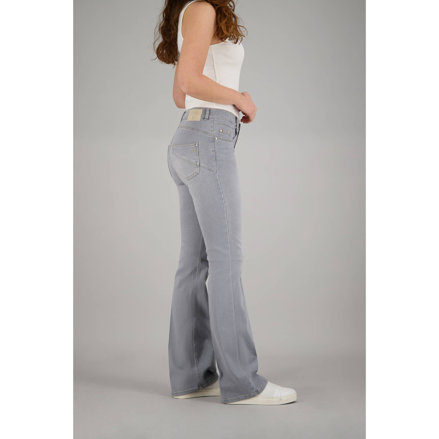 gardeur bootcut jeans grey denim