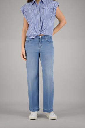 wide leg jeans lichtblauw