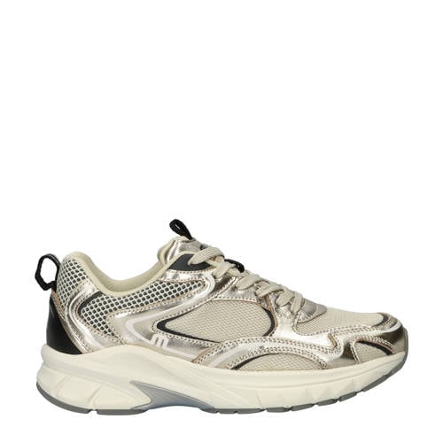 Maruti Novi chunky leren sneakers goud afbeelding