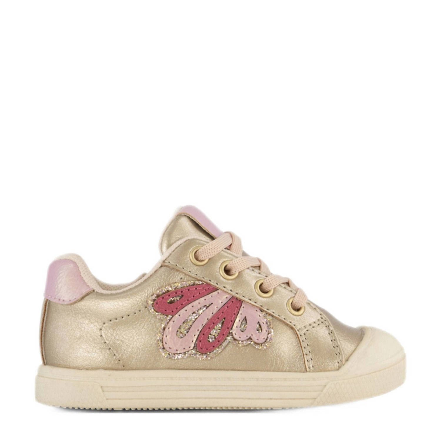 Graceland sneakers goud