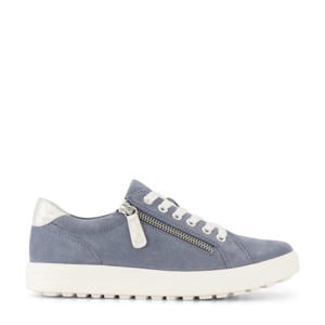 nubuck sneakers blauw