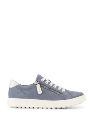 nubuck sneakers blauw