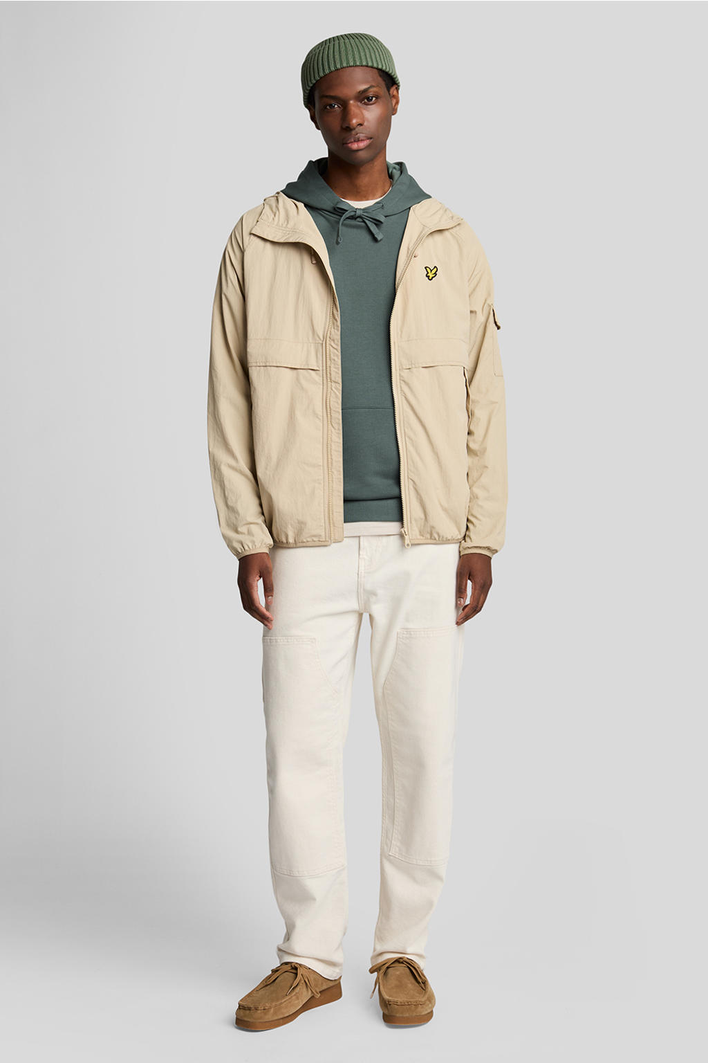 Lyle & Scott hoodie groen