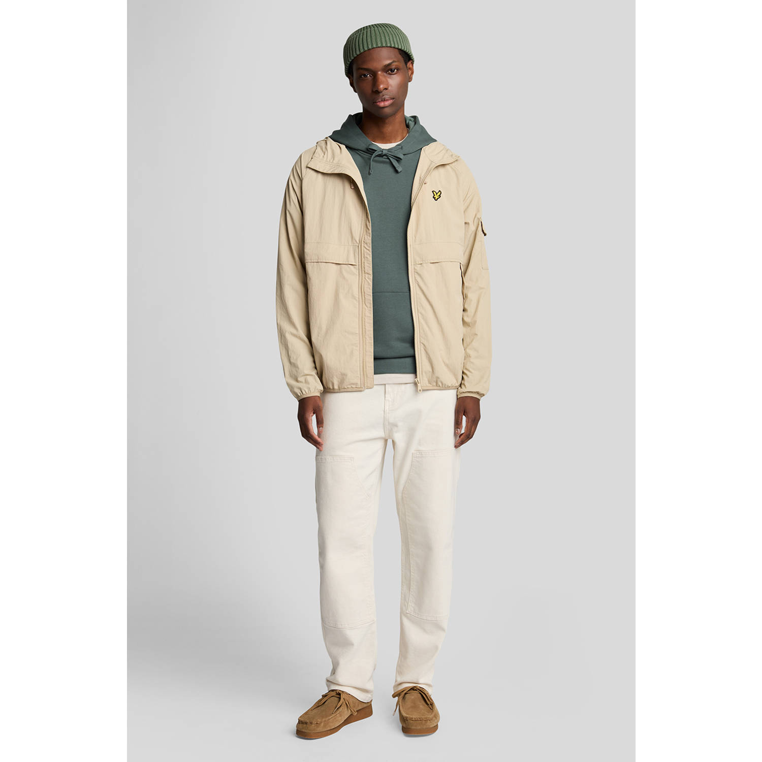 Lyle & Scott hoodie groen