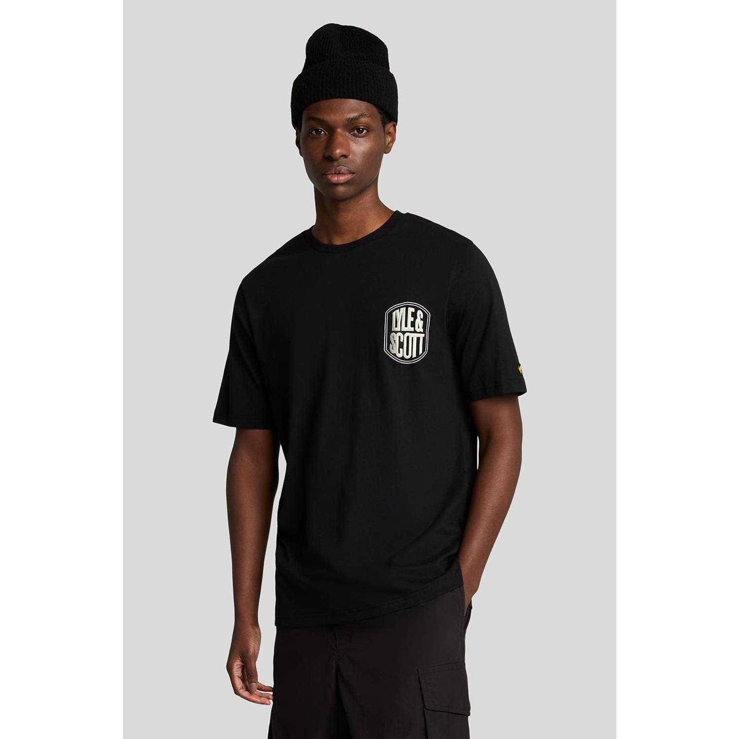 Lyle & Scott T-shirt zwart