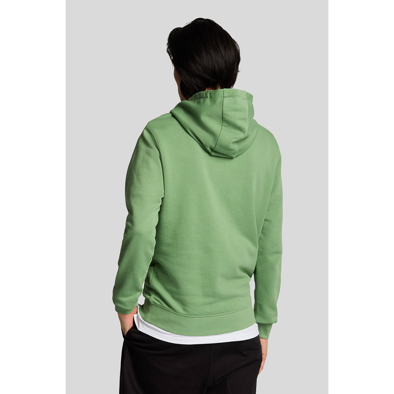 Lyle & Scott hoodie groen