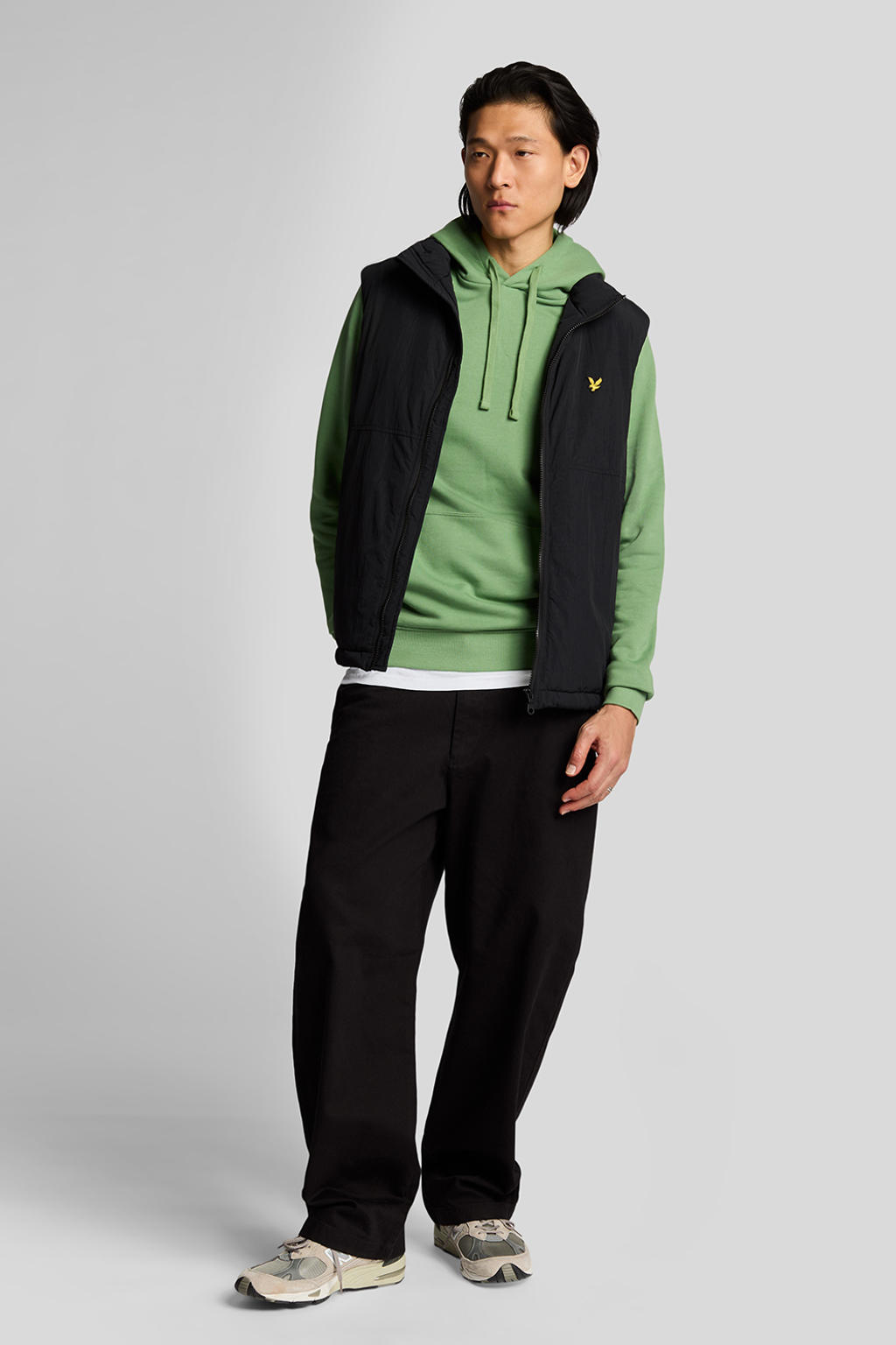 Lyle & Scott hoodie groen