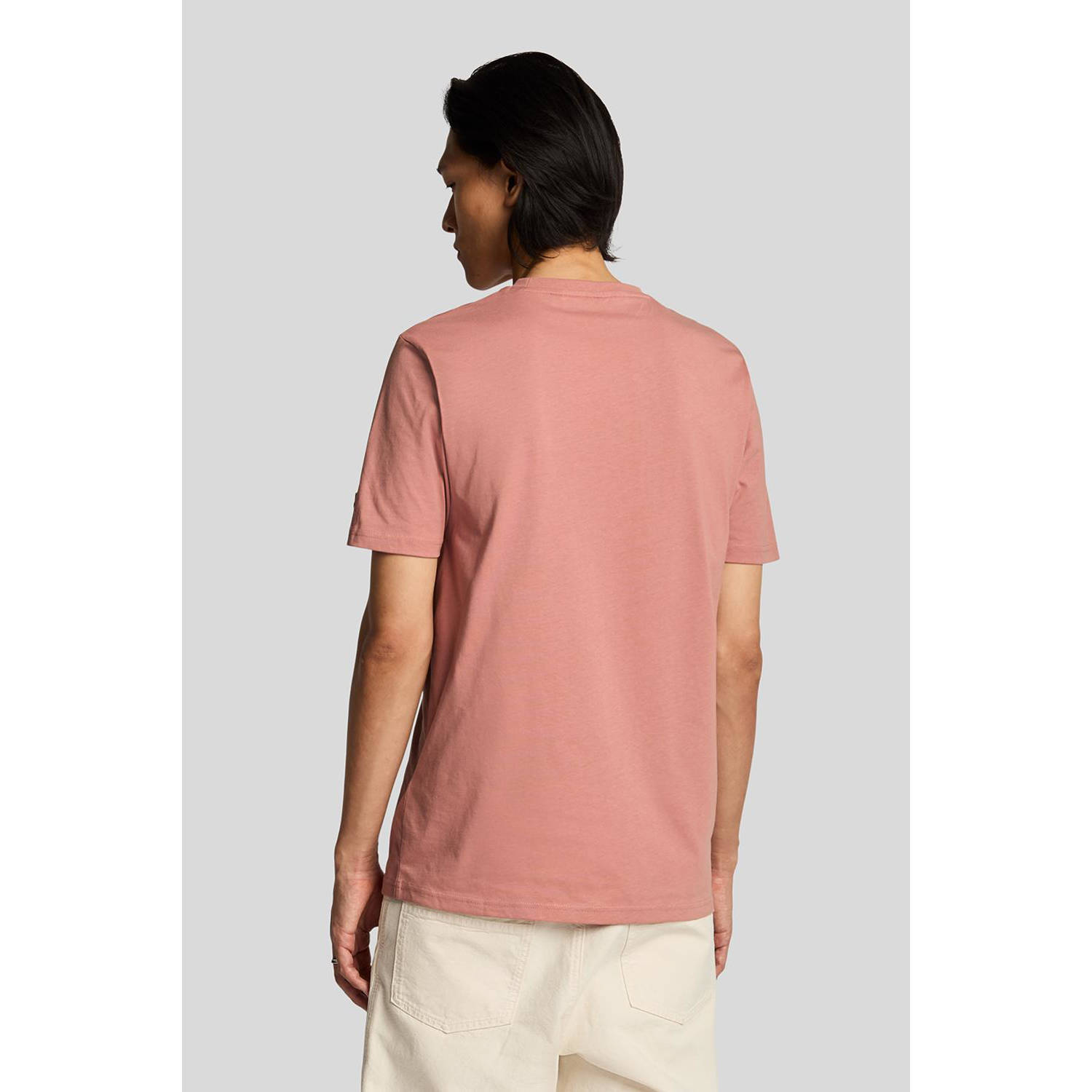 Lyle & Scott T-shirt roze
