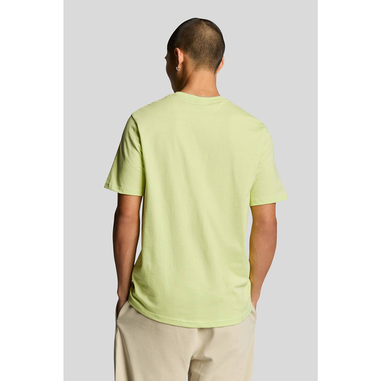 Lyle & Scott T-shirt geel