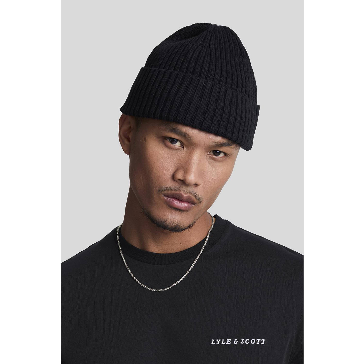 Lyle & Scott T-shirt donkerblauw
