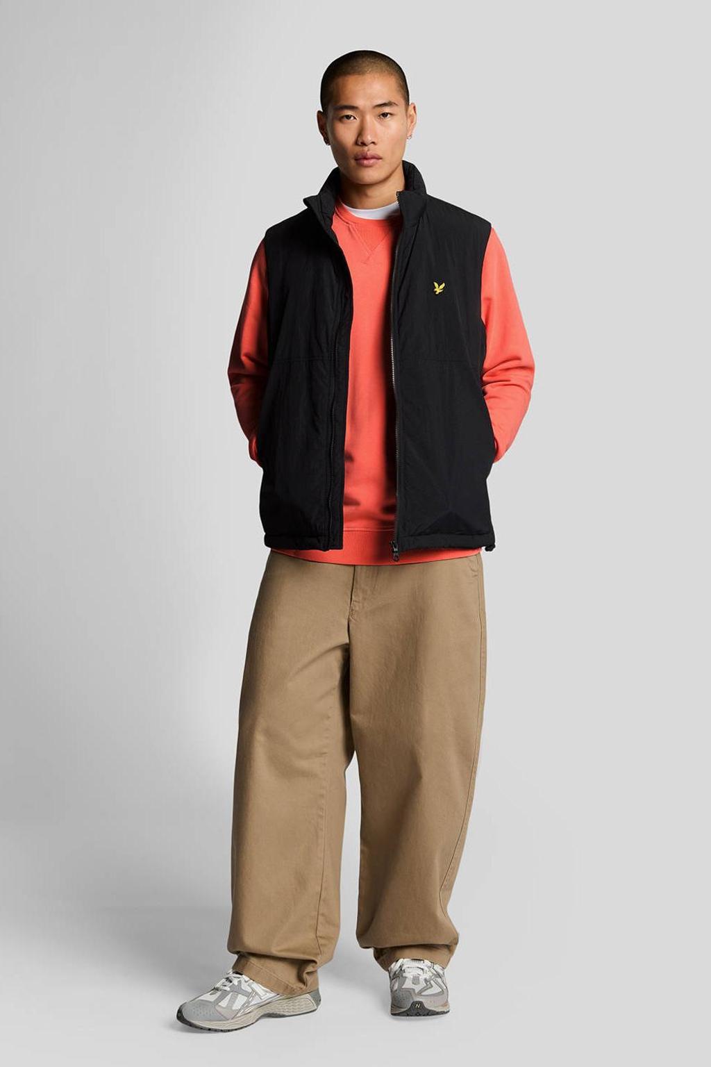 Lyle & Scott sweater koraalrood