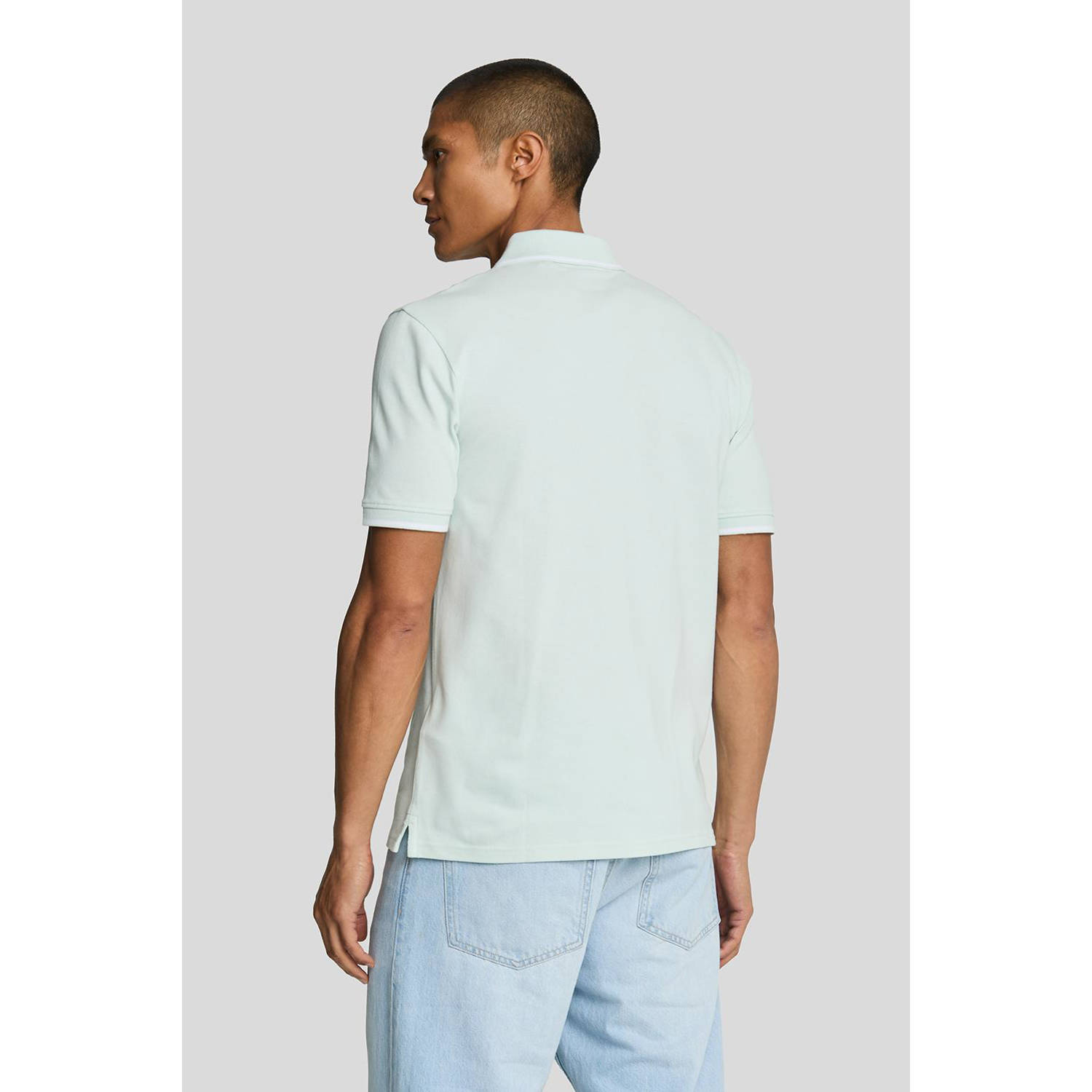 Lyle & Scott regular polo mintgroen