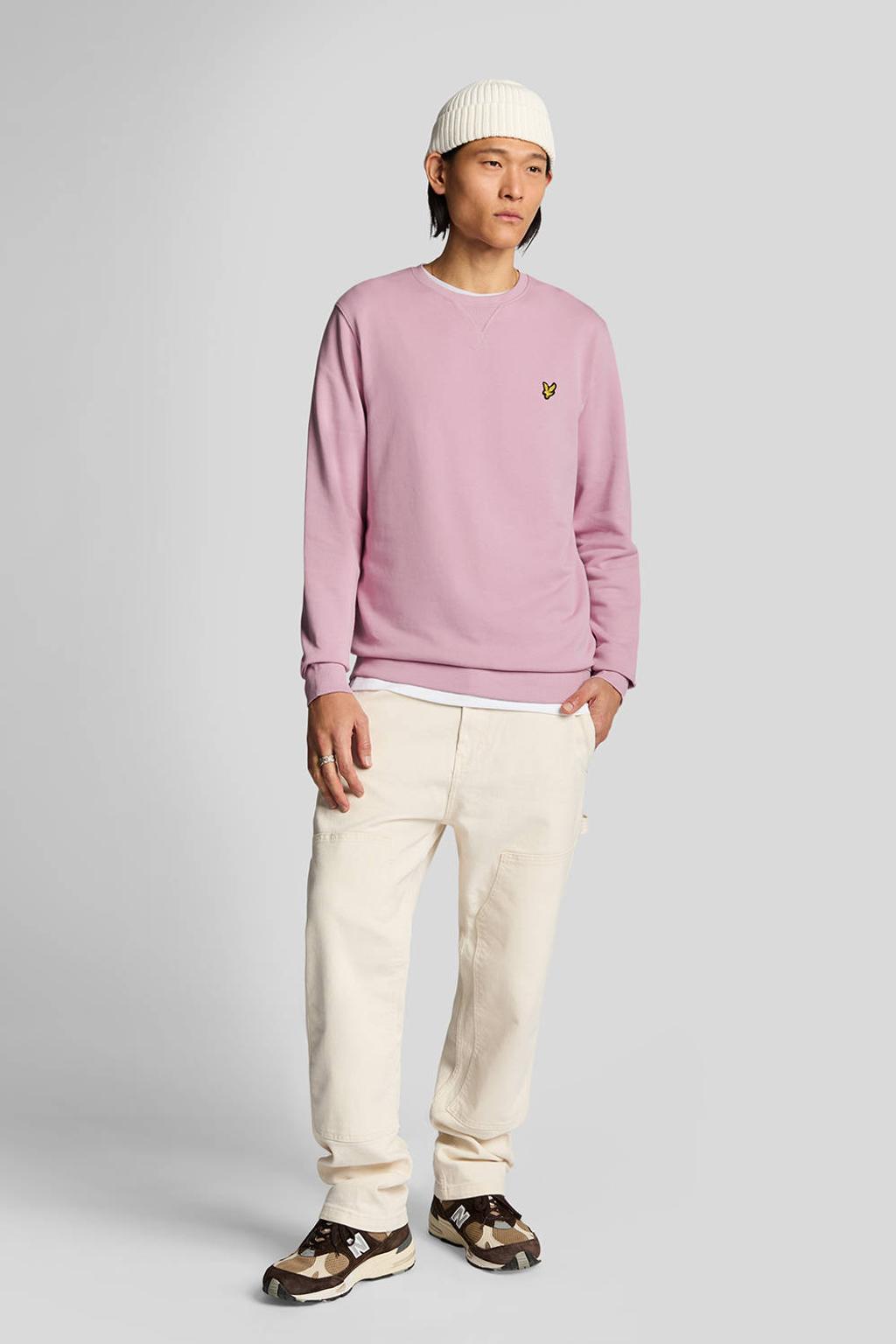 Lyle & Scott sweater roze