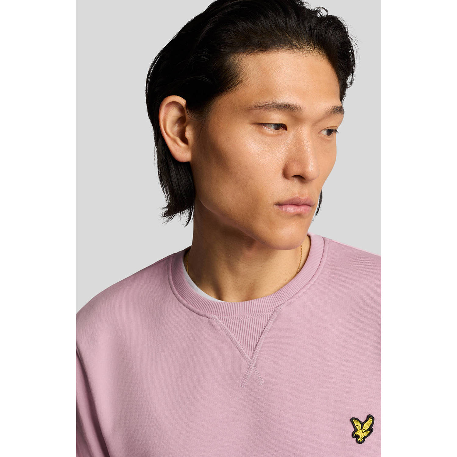 Lyle & Scott sweater roze
