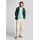 Lyle & Scott pullover fijn gebreid mintgroen
