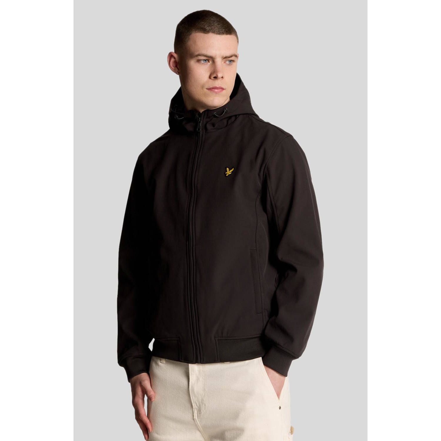 Lyle & Scott Trainingsjack Lyle & Scott Mesh-rug softshelljack