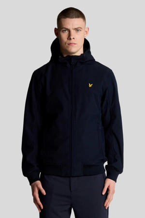 softshell jas donkerblauw