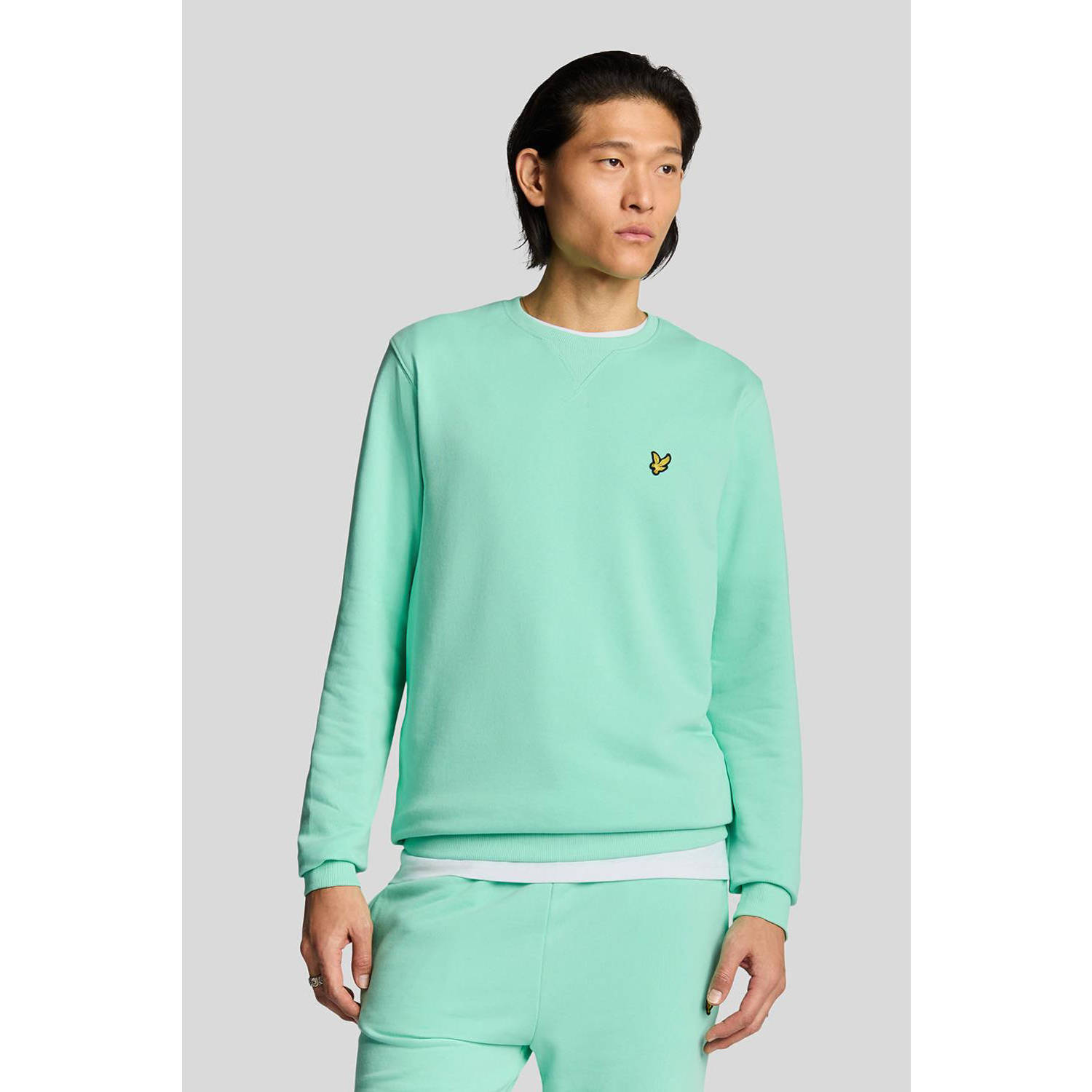 Lyle & Scott Sweater Lyle & Scott ML424VOG CREW NECK-X591 AQUAMARINE