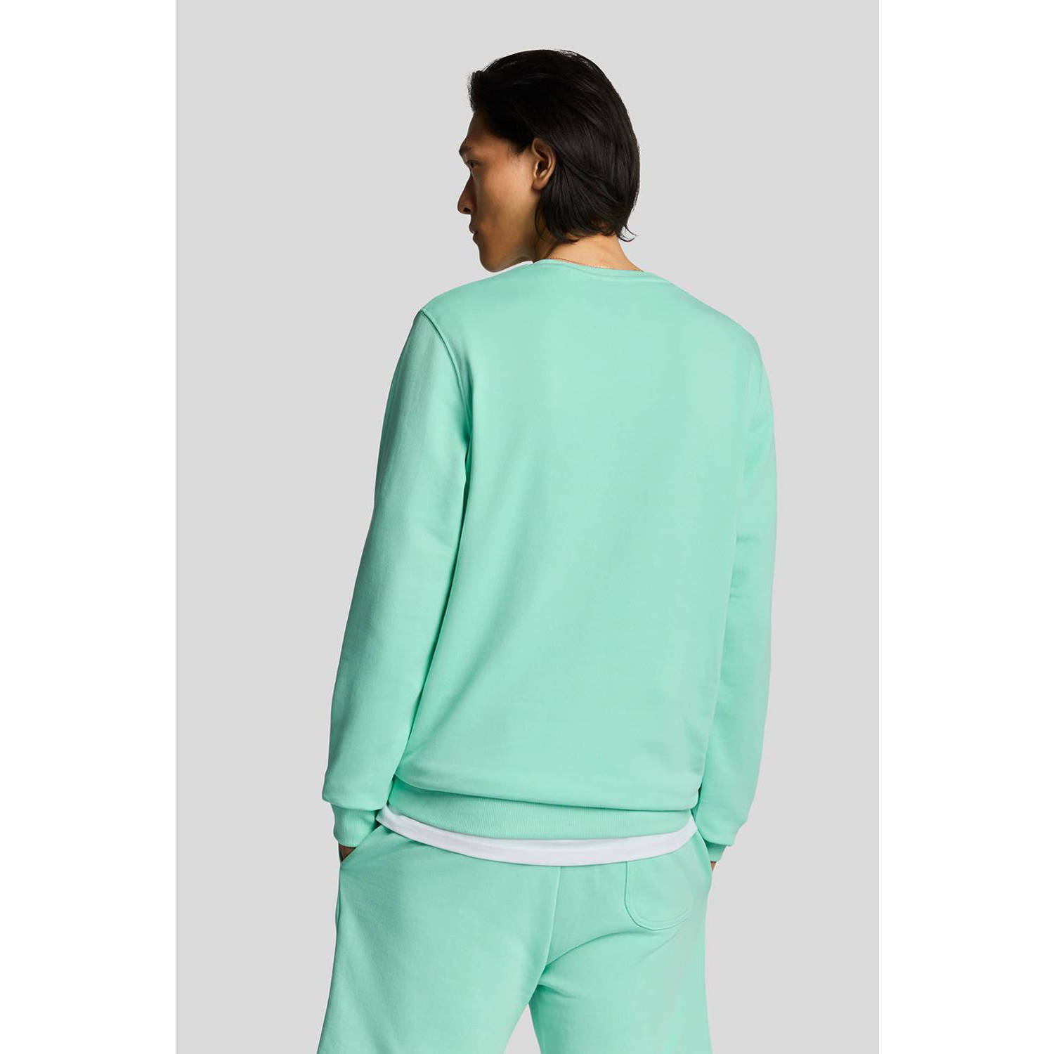 Lyle & Scott sweater turquoise