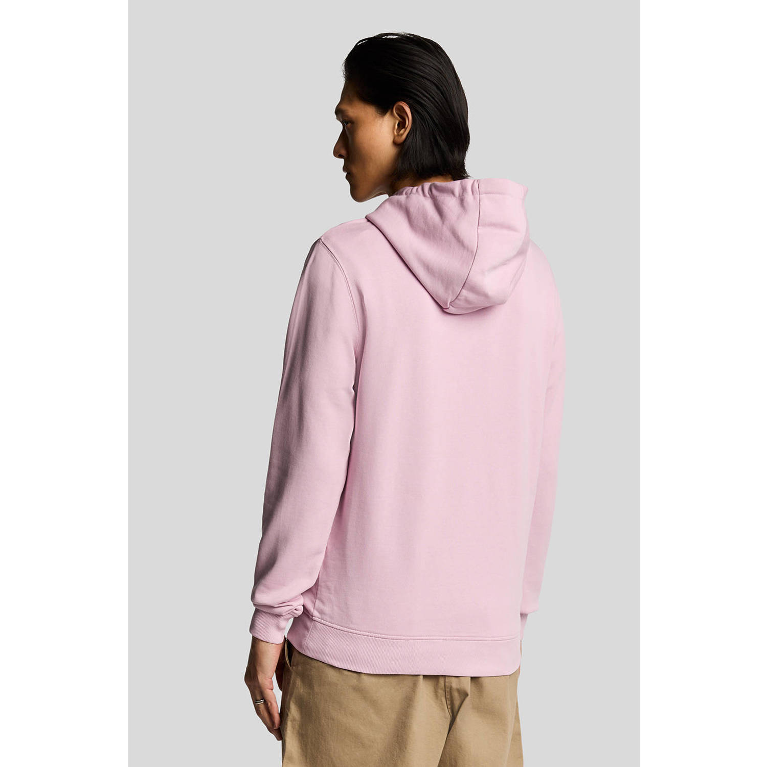 Lyle & Scott hoodie roze