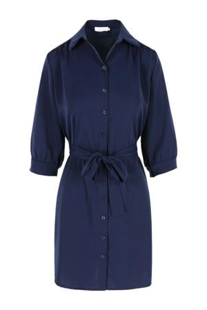 blousejurk marineblauw
