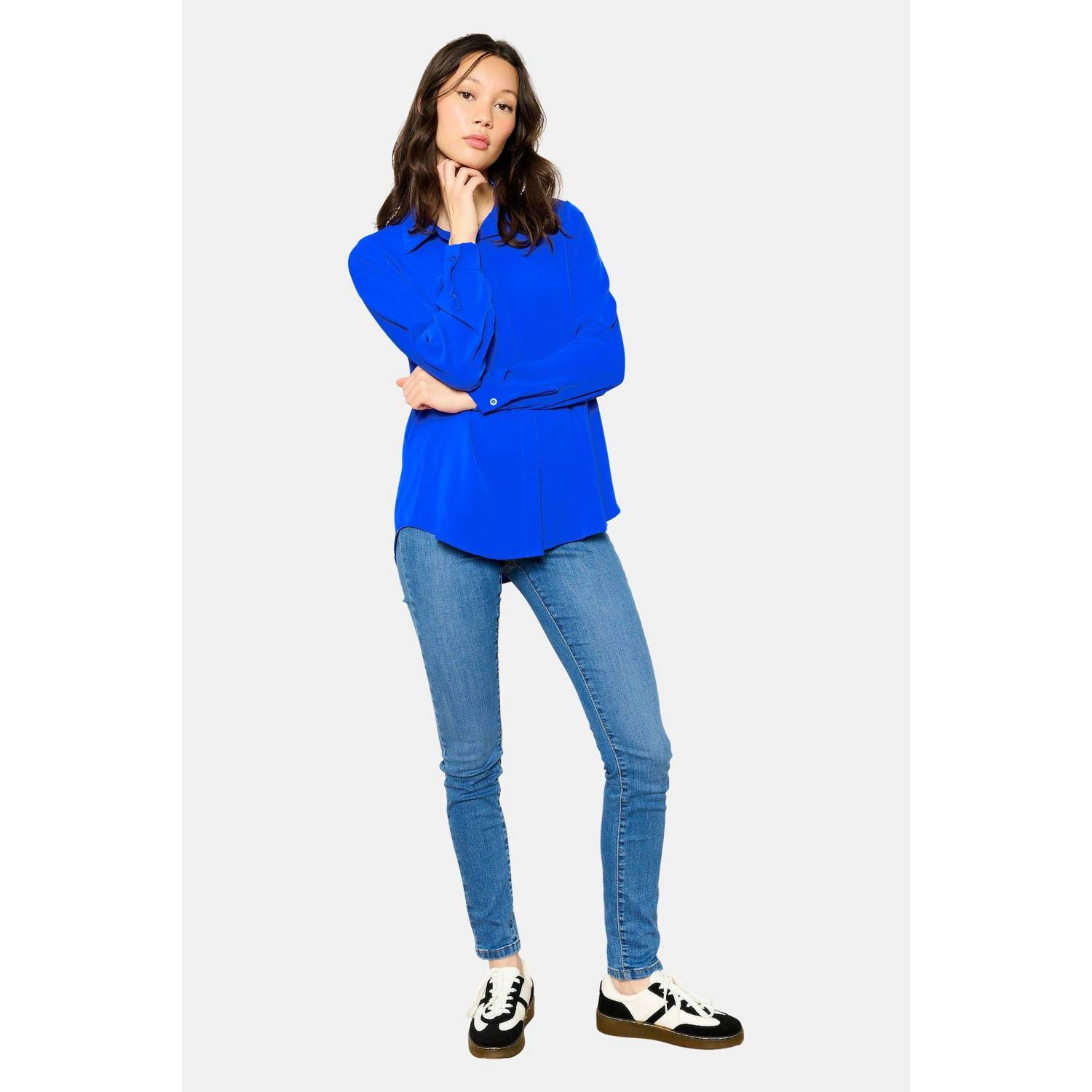 LOLALIZA blouse blauw