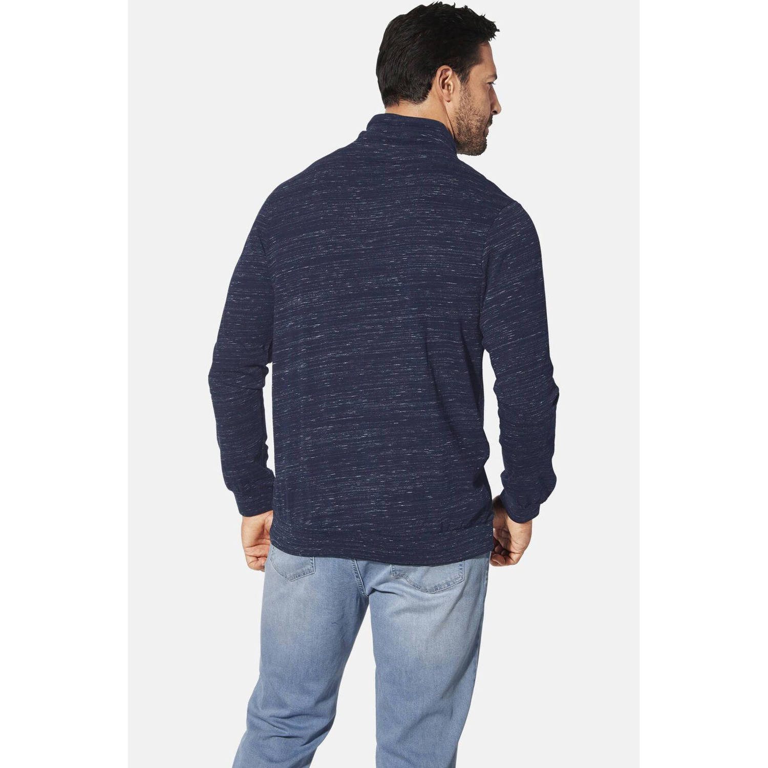 Jan Vanderstorm trui KERVIK Plus Size blauw