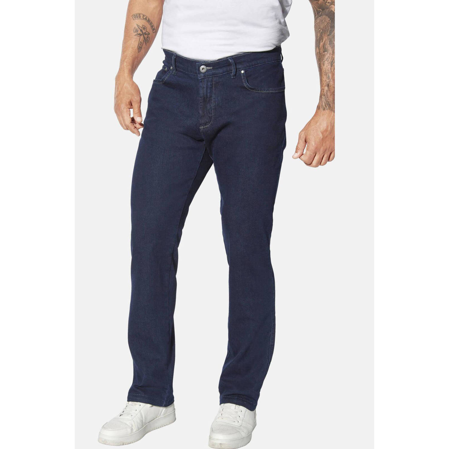 Jan Vanderstorm broek Plus Size STEINDIR blauw