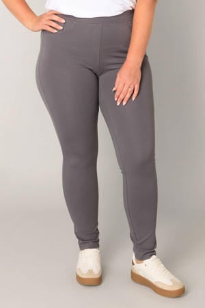 slim high waist broek