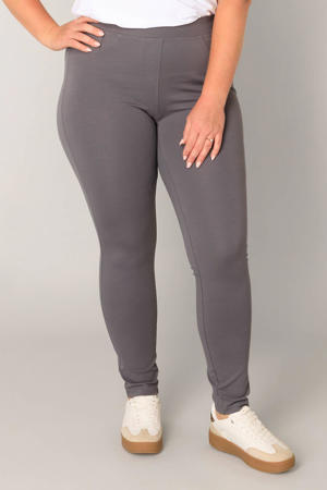 slim high waist broek