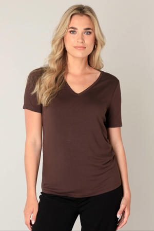 T-shirt bruin
